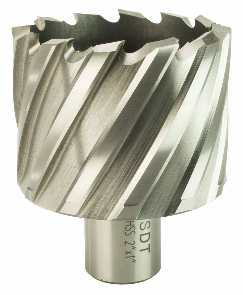 Steel Dragon Tools 2" x 1" High Speed Steel Annular Cutter with 3/4" Weldon Shank