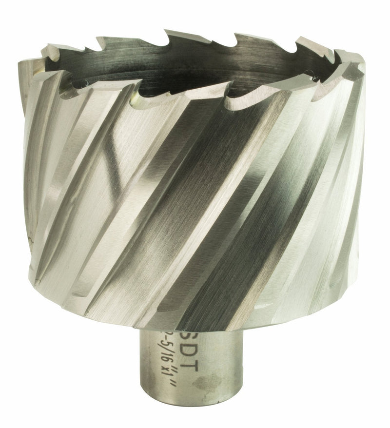 Steel Dragon Tools 2-5/16" x 1" High Speed Steel Annular Cutter with 3/4" Weldon Shank