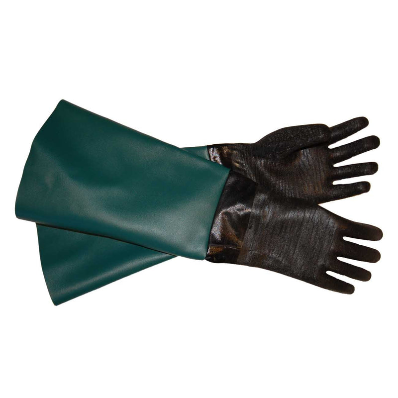 Gloves for Sandblasting Sandblaster Sand Blast Cabinet - 7" x 26" Made in USA