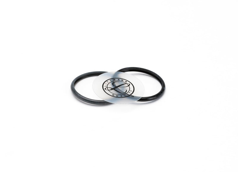 3M Littmann Stethoscope Spare Parts Kit – Classic II Infant Diaphragm Assembly, Includes Black & Gray Rim, Floating Diaphragm, 40013 (Pack of 1)