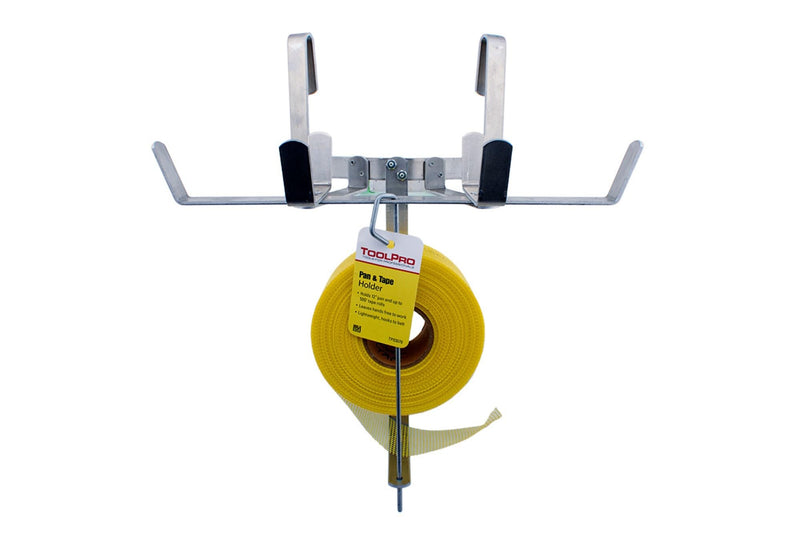 ToolPro Pan & Tape Holder - Perfect for Finishing Drywall Finishng, Holds 12. Mud Pan & Up to 500 ft. Tape