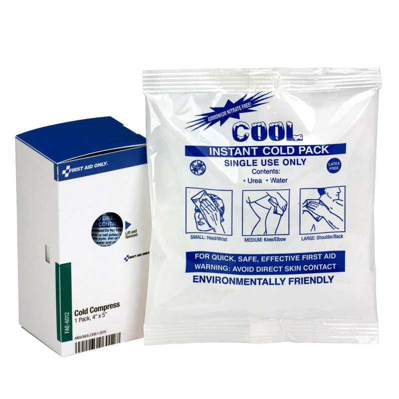 First Aid Only FAE-6012 Cold Compress Refill 5" x 4" x 4.3"