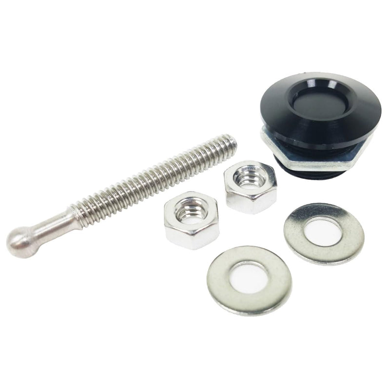 Products QL-25-SB 1.25" Upper Diameter Black Anodized MIni Quick Release Latch
