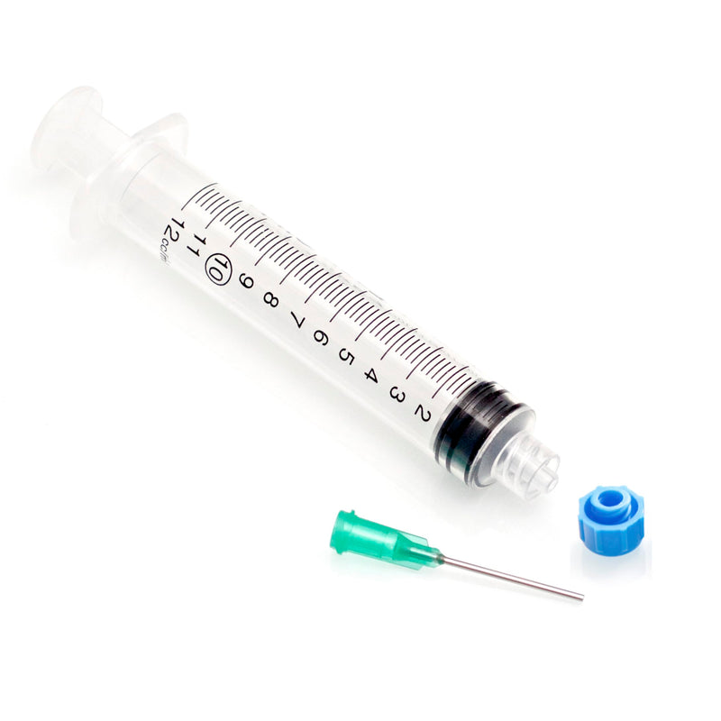 The 5 Pack - 10ml Industrial Syringes with Blunt Tipped Dispensing Needles and Storage Caps | Ink Juice Oil Wood Glue Adhesive, Refill Cartridges Pens | Arts Crafts Science Laboratory