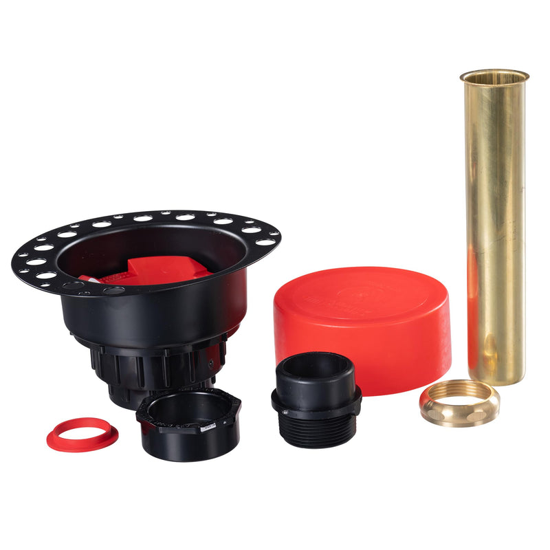 OS&B ITD35 Two-Piece ABS Island Tub Drain Rough-In Kit for 8/10-Inch Joists ITD35 - ABS