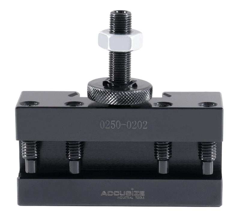 Accusize Industrial Tools Style Bxa Boring, Turning and Facing Holder, for 5/8'' Turning Tools, Quick Change Tool Holder, Style 2, 0250-0202 BXA, 5/8"