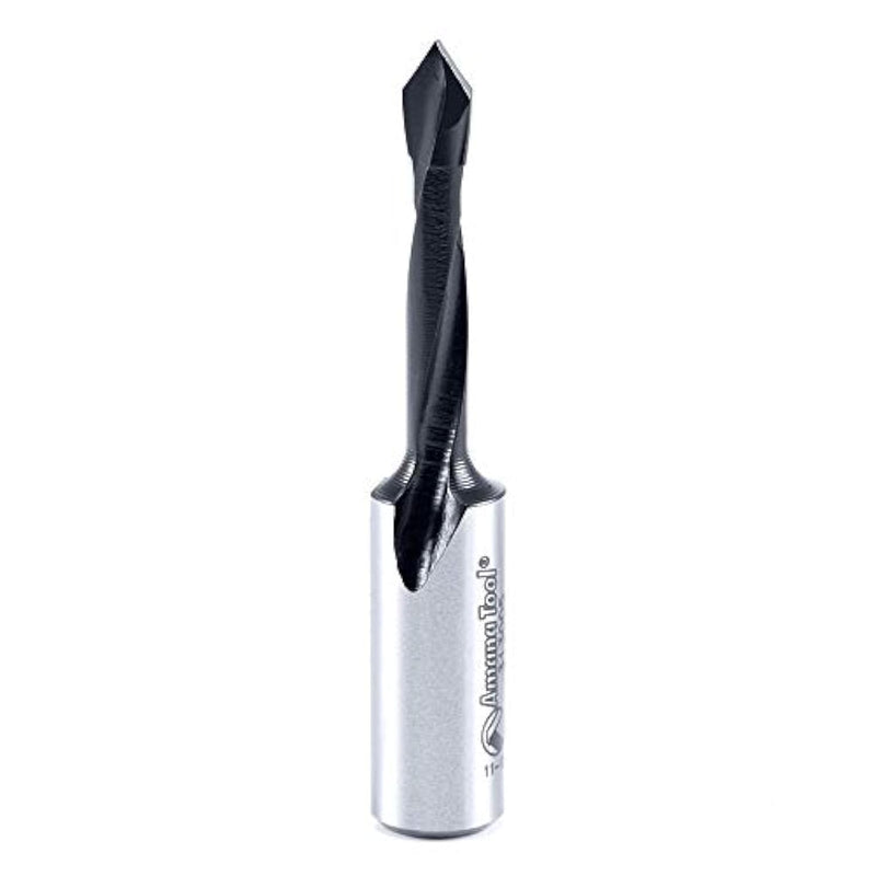 Amana Tool - 313005 Carbide Tipped Through-Hole Boring Bit R/H 5mm Dia x 57mm Long x 10mm