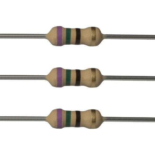 E-Projects 10EP51475R0 75 Ohm Resistors, 1/4 W, 5% (Pack of 10)
