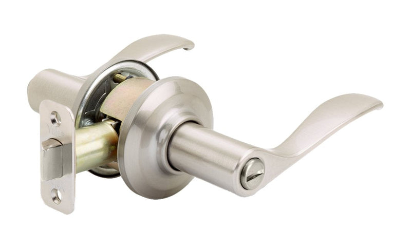 Yale Security D5208N01 YH Collection Norwood Lever in Satin Nickel - Privacy