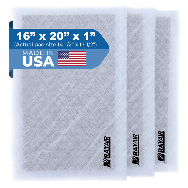 RAYAIR 16x20 Filter Pads Compatible with Dynamic