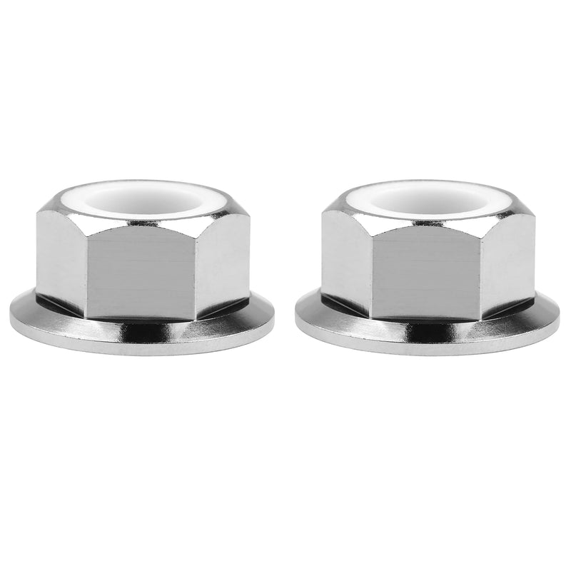 Titanium Ti Tc4 Gr5 M14x1.5 Pitch 1.5mm Motorcycle Sprocket Flange Lock Nut Pack of 2
