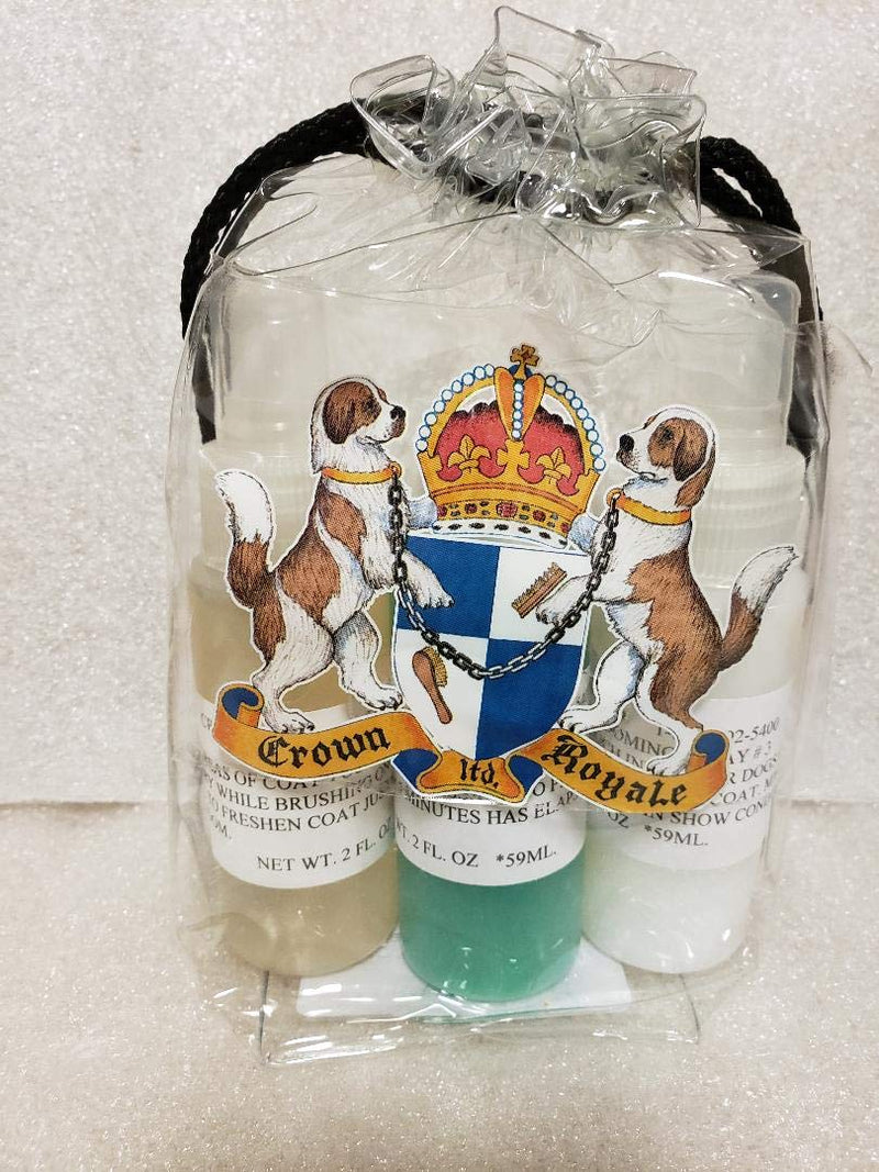 [Australia] - Crown Royale 0007200 Bio No.3 Triple Play Pet Shampoo Pack, 2 oz 