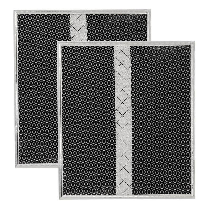 Broan-NuTone HPF30 Replacement Charcoal Filter (XC) for Dual Filter Ductless Range Hoods, Carbon Air Filter, Set of 2 2 Count (Pack of 1)