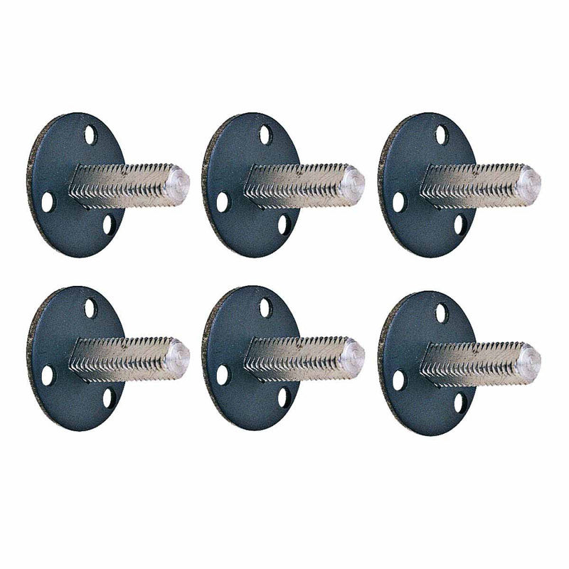 Renovators Supply Manufacturing Dummy Door Knob Spindle 1 in. Dummy Door Handle Spindle with Mounting Hardware Pack of 6