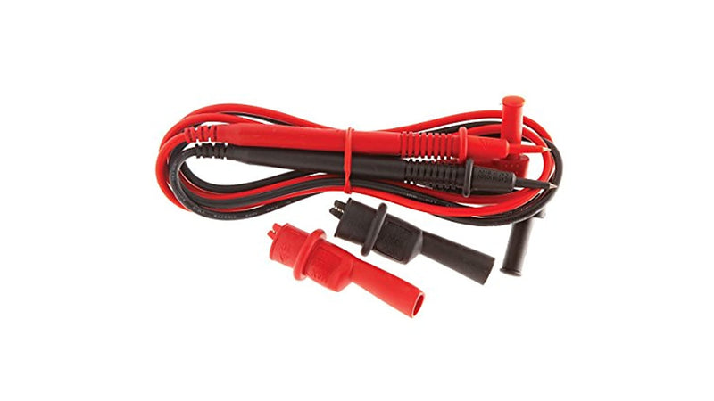 Southwire 60010S Replacement Test Leads with Alligator Clips;black red