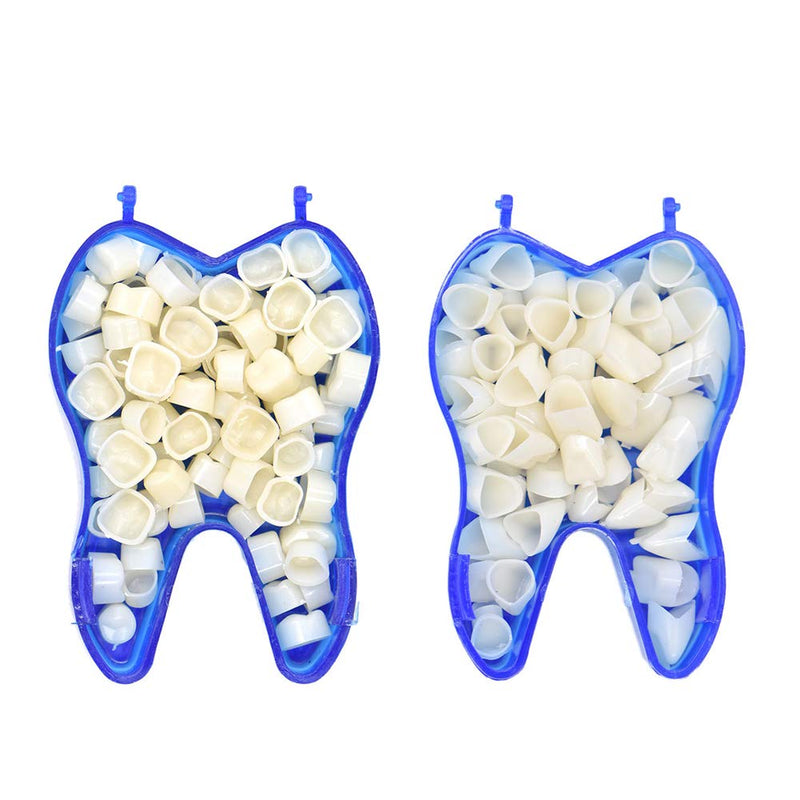 Angzhili Dental Temporary Crown Kit Dental Material Anterior Front & Molar Posterior Temporary Crown Veneers(Pack of 2)