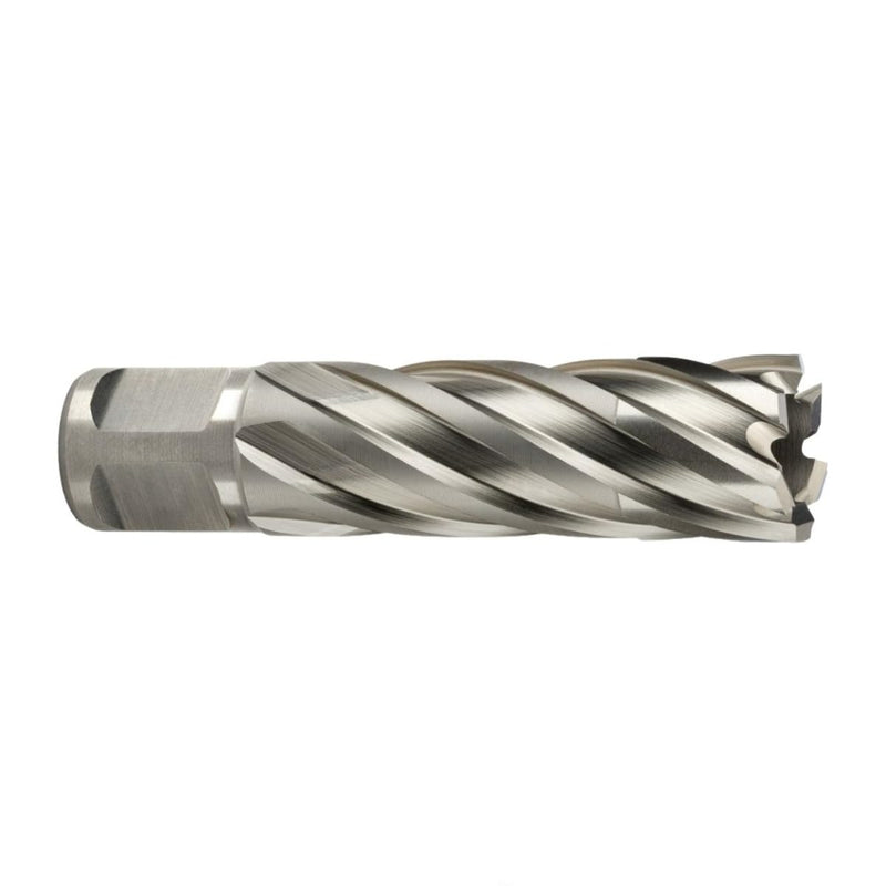 Slugger by Fein HSS Annular Cutter with Pilot Pin, 9/16" Dia, 2" Depth | 3/4" Straight Shank, Enhanced Cutting Geometry for Precision Drilling, High-Durability Steel, 63134143042