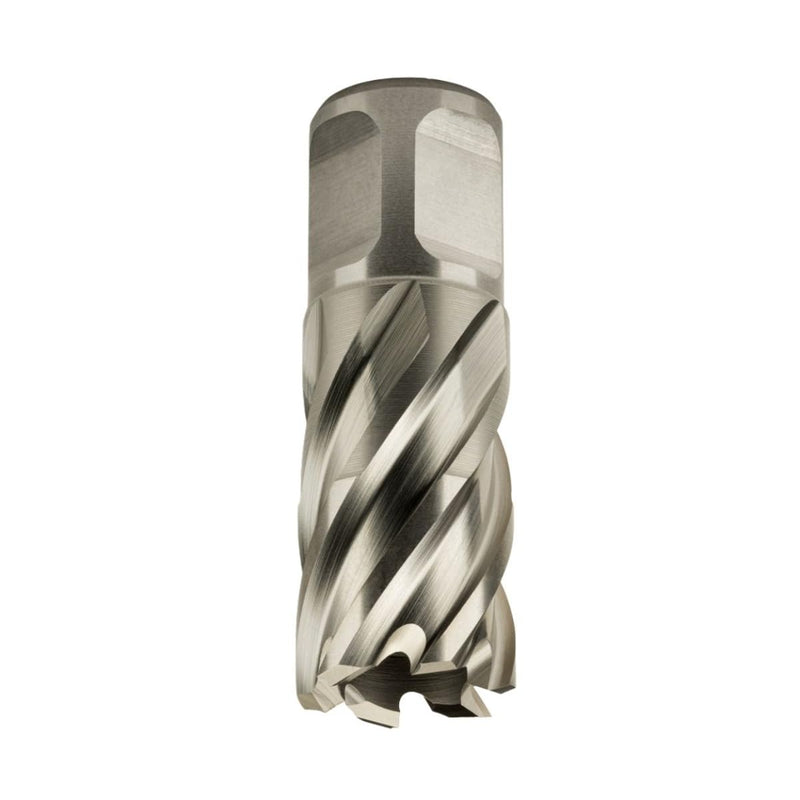 Slugger by Fein HSS Annular Cutter with Pilot Pin, 9/16" Dia, 1" Depth | 3/4" Straight Shank, Enhanced Cutting Geometry for Precision Drilling, High-Durability Steel, 63134143041