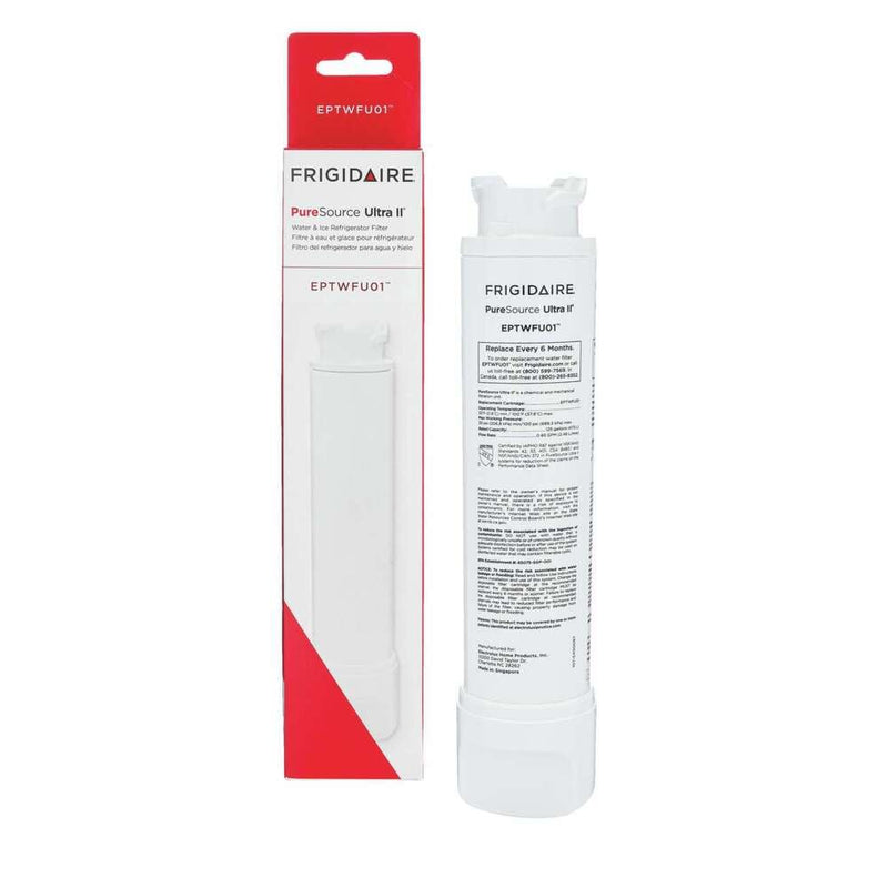 Frigidaire EPTWFU01 Water Filtration Filter, 1 Count, White EPTWFU01: 1 Pack