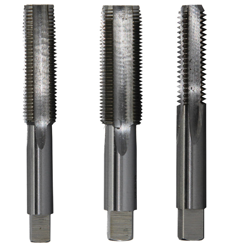 Drill America M12 x 1.75 High Speed Steel Metric 4 Flute Hand TapSet, T/A Series