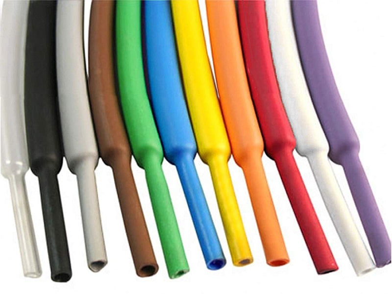 Electriduct 1/2" Heat Shrink Tubing 3:1 Ratio Shrinkable Tube Cable Sleeve - 10 Feet (Black) 0.5 Inch (1/2") - 10 Feet Black