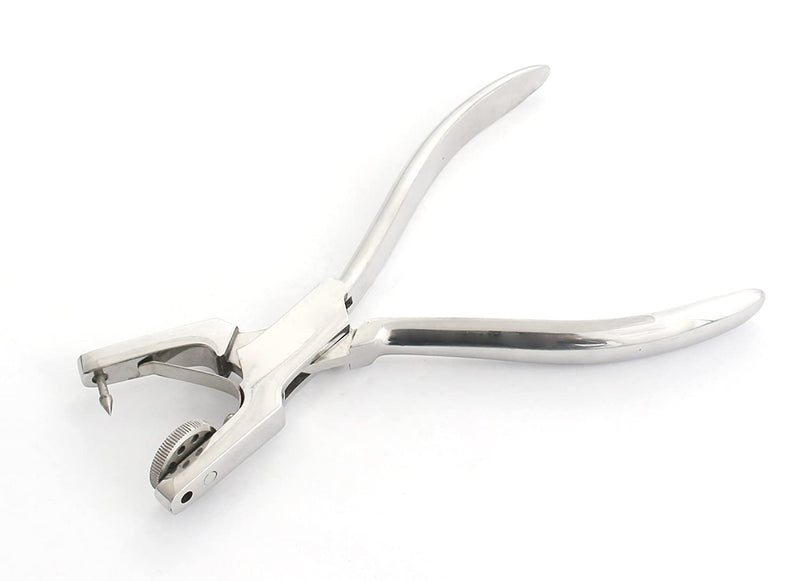 OdontoMed2011 Ainsworth Rubber Dam Punch Endodontic Dental Instruments, Endodontic Dental Dam Clamp Tool Stainless Steel Ideal for Students - NewNest Australia
