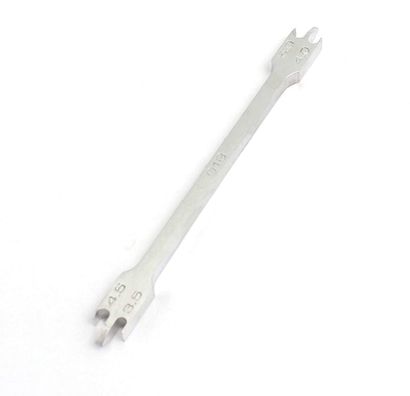 OdontoMed2011® BRACKET HEIGHT GAUGE 3.5MM-5MM 018 ALUMINIUM DENTAL GAUGE