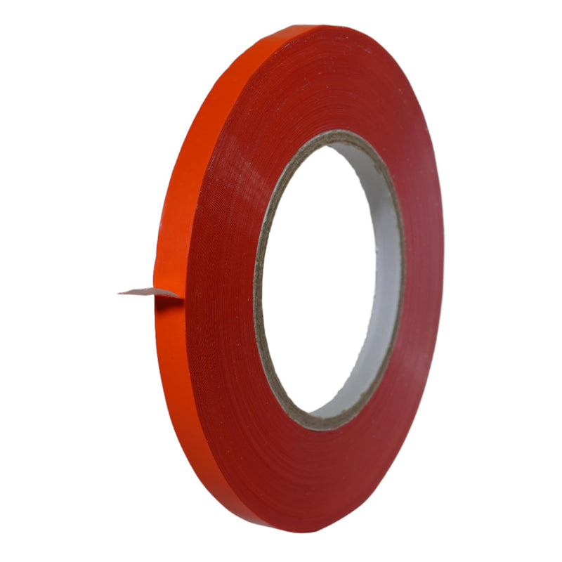 GGR Supplies T.R.U. UPVC-24BS Red Poly Bag Sealing Tape: 3/8 in. x 180 yds. (Pack of 1) 3/8 in. (Pack of 1)