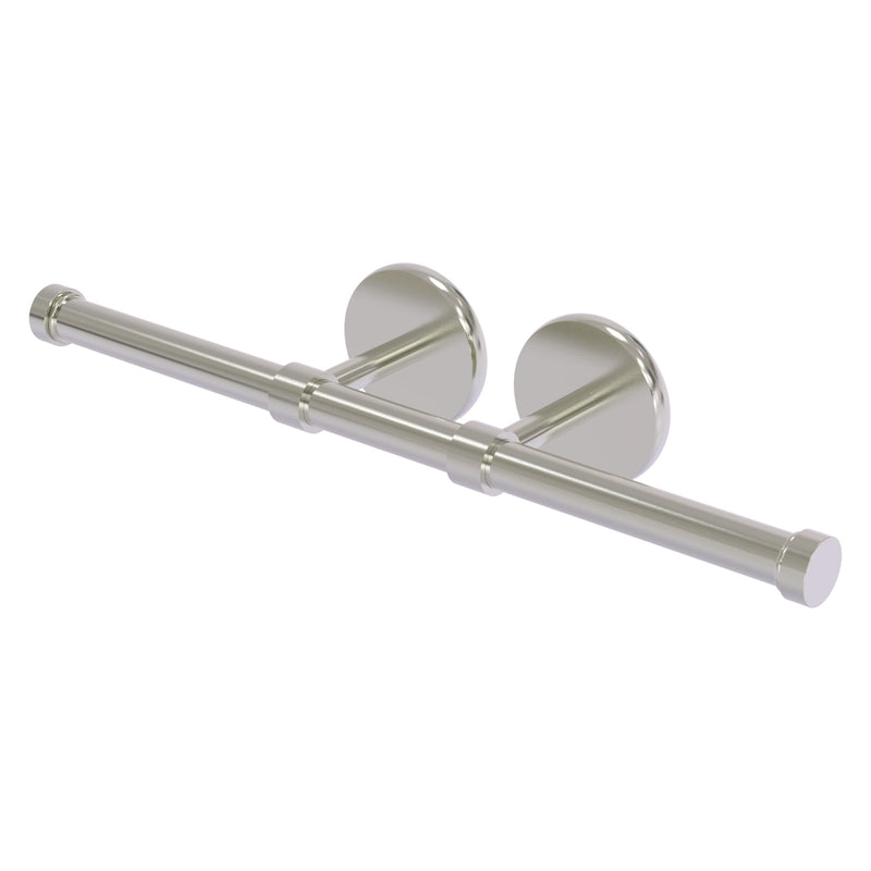 Allied Brass P1000-24-2-SN Prestige Skyline Collection Double Roll Toilet Tissue Holder, Satin Nickel