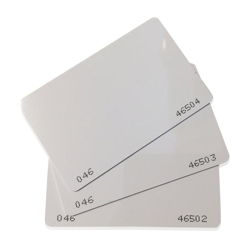 25 pcs 26 Bit Proximity CR80 Cards Weigand Prox Blank Printable Swipe Cards Compatable with ISOProx 1386 1326 H10301 Format Readers. Works with The vast Majority of Access Control Systems - NewNest Australia