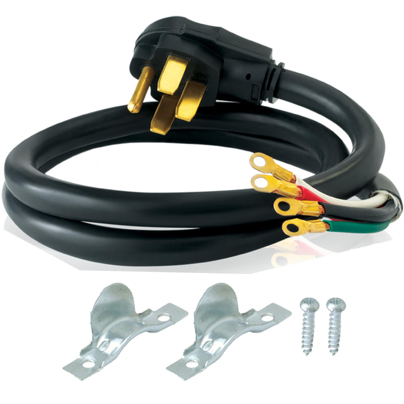 Eastman 6 Feet Electric Range Cord, 40 Amps 4-Prong Wire, 61273 6 ft.