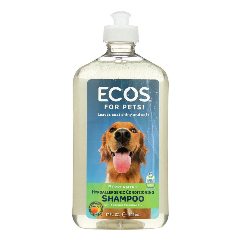 Earth Friendly Products Natural Pet Shampoo Natural Peppermint 17 FZ - PawsPlanet Australia