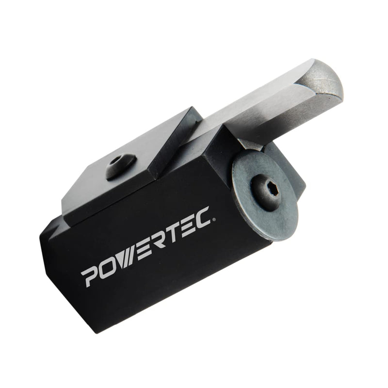 POWERTEC Corner Chisel, Square Mortise Chisel for Door Strike Plate, Door Hinges, Framing, and Woodworking (71036)