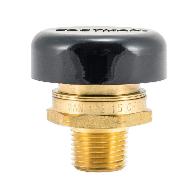 Eastman 1/2 Inch MIP Vacuum Relief Valve, Brass Plumbing Fittings, 60156 1/2 in. MIP