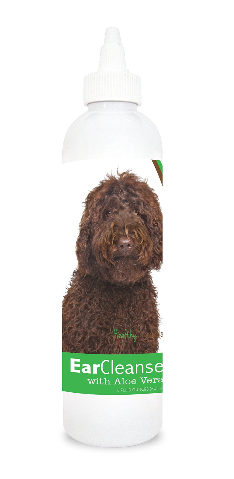 Healthy Breeds Labradoodle Ear Cleanse with Aloe Vera Cucumber Melon 8 oz