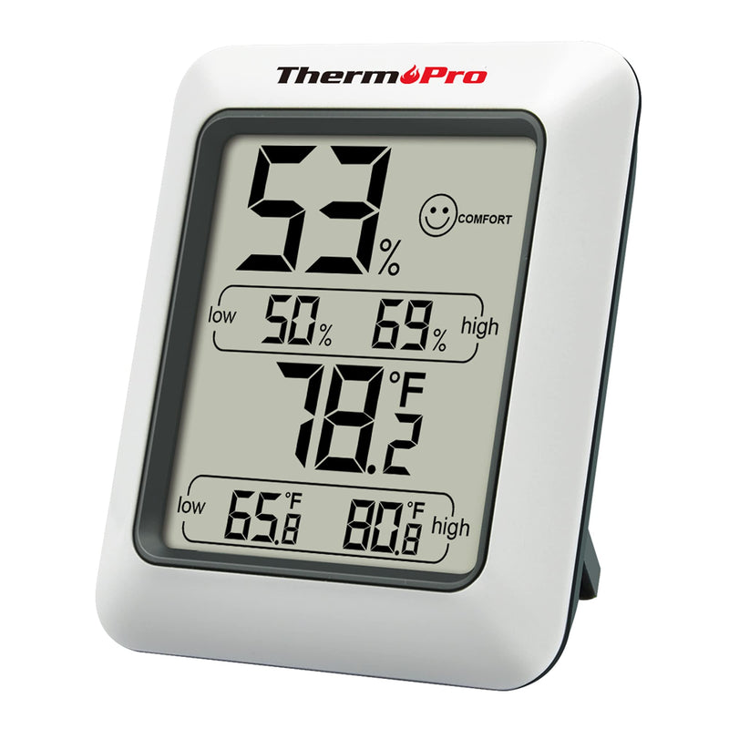 ThermoPro TP50 Digital Hygrometer Indoor Thermometer Room Thermometer and Humidity Gauge with Temperature Monitor 1 Classic