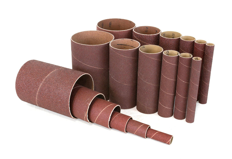 WEN 6510SPC Assorted Grits Spindle Sanding Sleeves (18 Pack) Combo Pack