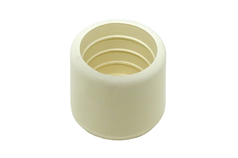 Shepherd Hardware 8755E Leg Tips 1-Inch Inside Diameter Rubber Chair Leg Caps, White, 24 Count (Pack of 1) 1" white, 24 pack