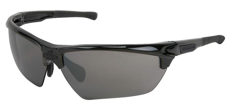 MCR Safety DM1337BZ Black Mirror Polarized Dominator DM3 Safety Glasses with Black Frame Black Mirror Lens Polarized Lens