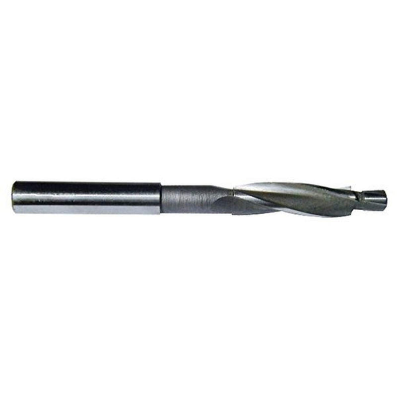 HHIP 2007-0064 High-Speed Steel 3 Flute Straight Shank Solid Pilot Counterbore, M10 x 11mm