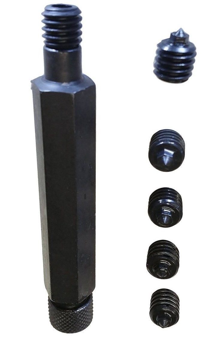 HHIP 3601-1005 7 Piece Transfer Screw Set, M5 X 0.8 (Pack of 1) 7 Piece Set (M5 X 0.8)