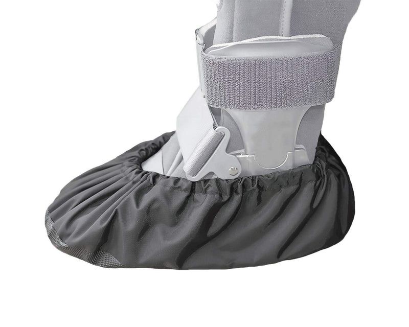 1 Fracture Walking Boot Cover - Black, Large Large fits Medium Walking Boot