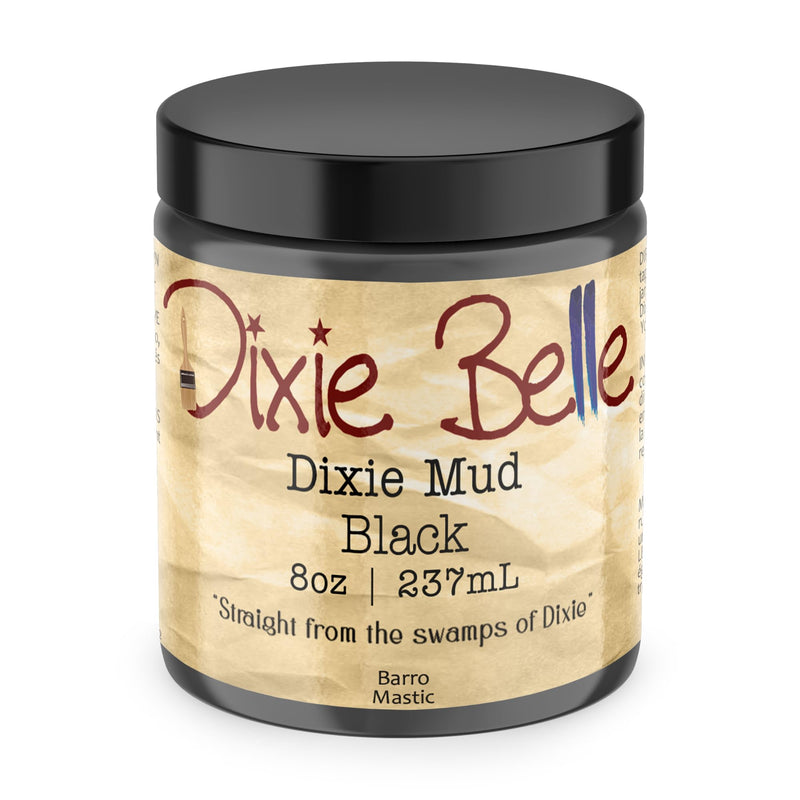 Dixie Belle Paint Company Mud (Black, 8oz) Black