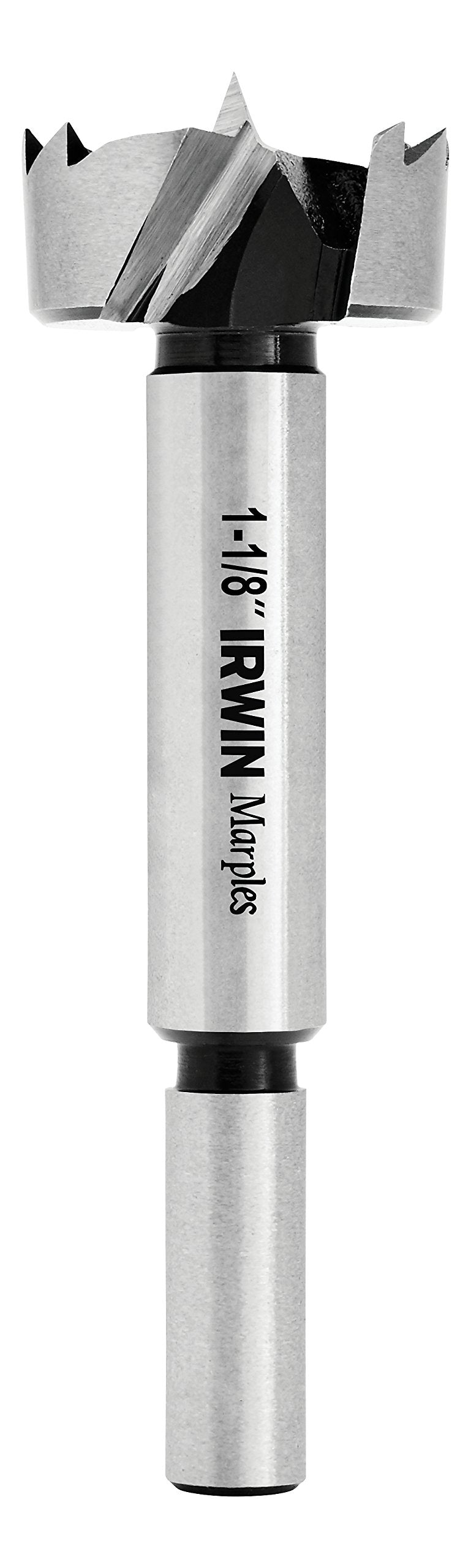 IRWIN Marples Forstner Bit, Wood Drilling, 1-1/8-Inch (1966931) 1-1/8" 11/8-Inch Bit