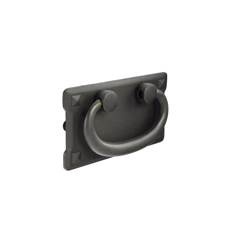 Knob Deals #1163-3" (76mm) Mission Drawer Pull, Barcelona Pewter - 10 Pack