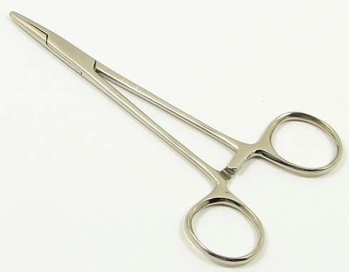 Webster Surgical Needle Holder 5 inch Smooth Jaws Stainless