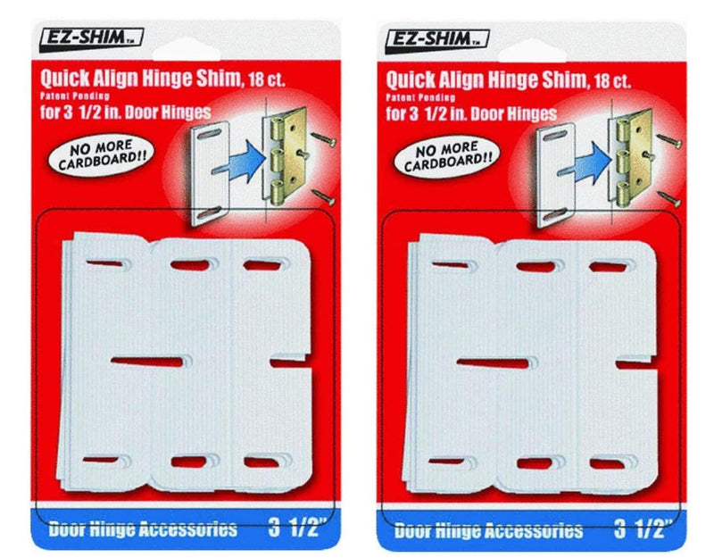 EZ-SHIM HS350BP 3.5" Hinge Shim (36 Pack)