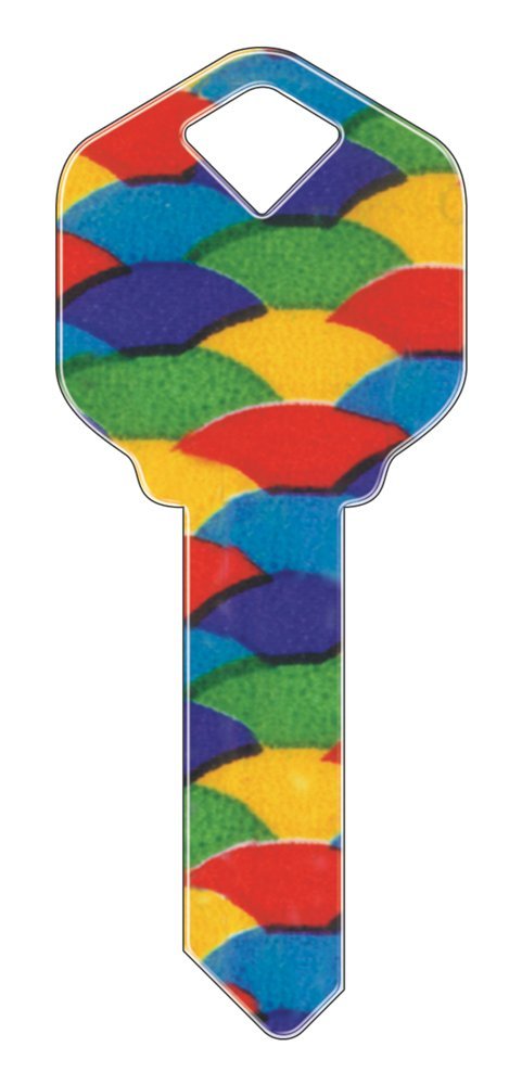 Set of 5 Uncut Blank Designer SC6 Balloons Replacement House Keys for SC1 Schlage Style Locks