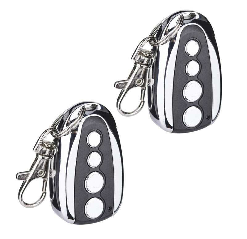 CO-Z Remote Control for Automatic Sliding Gate Opener Hardware, Electric Rolling Driveway Gate Opener Closer Security Kit Remote Gate Remote Key (2 Pcs)