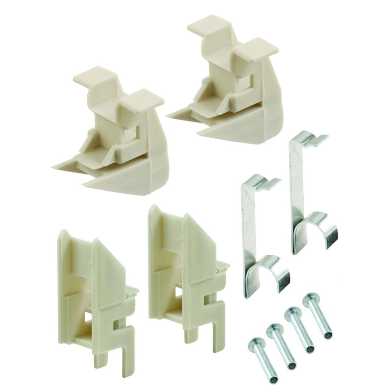 Prime-Line MP100153 10 Piece Block and Tackle, Top and Bottom Guides FS 100 Top and FS 153 Bottom (1 Kit)